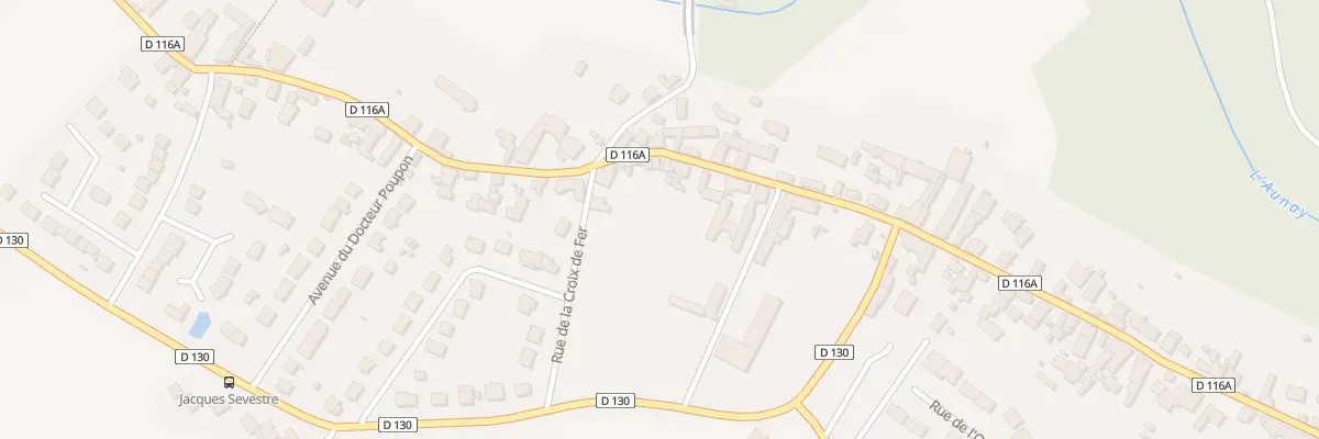Plan du 53 Rue du Petit Mont à Aunay-sous-Auneau