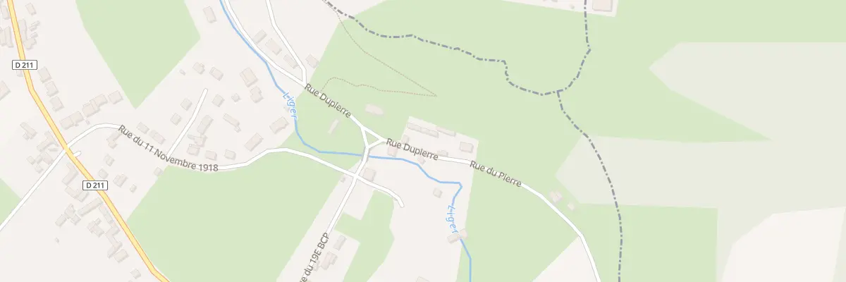 Plan du 5020 Au Chemin Dupierre au Quesne
