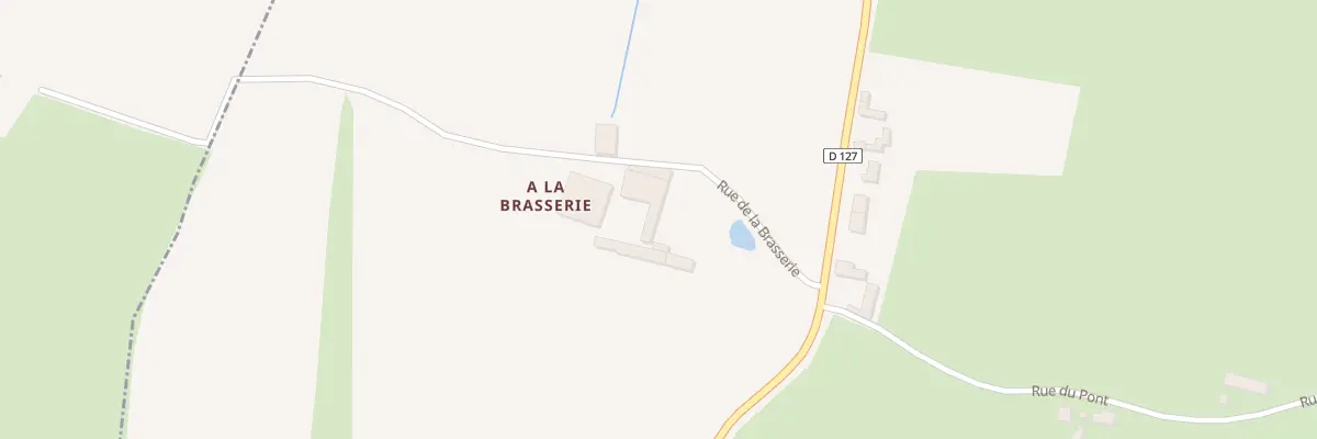 Plan du 5 Rue de la Brasserie à Alincthun