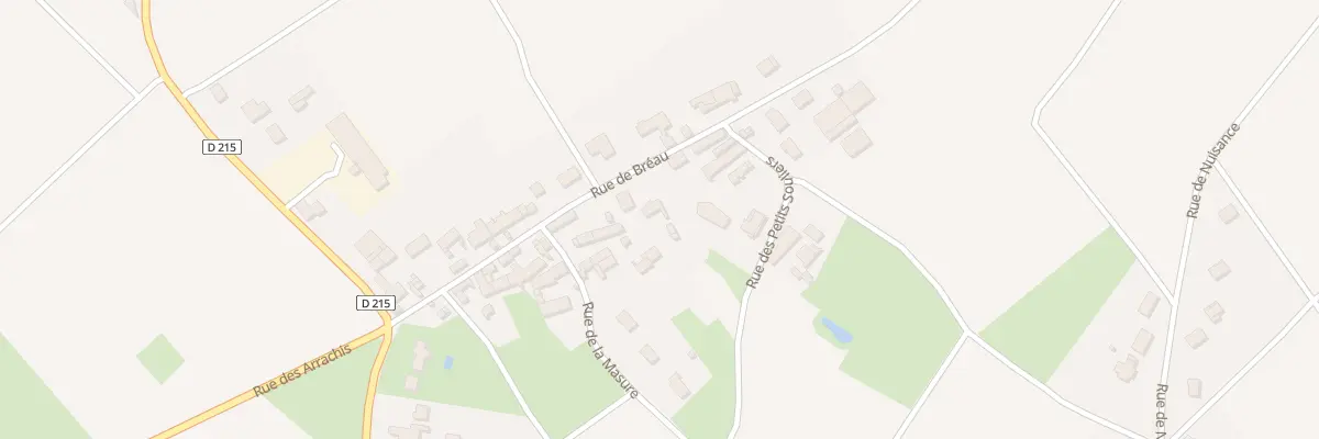 Plan du 182 Rue du Bréau à Mézières-lez-Cléry