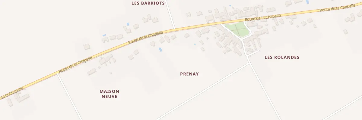 Plan du 66 Rte de la Chapelle à Chaingy