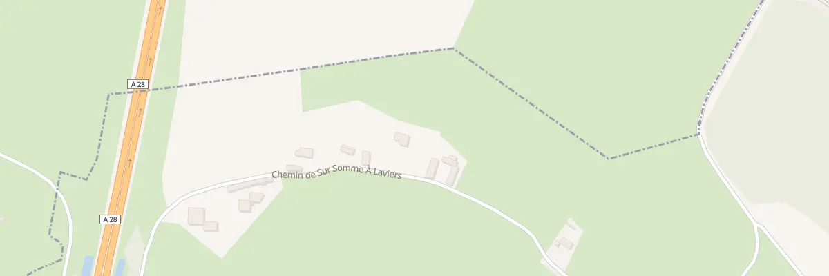 Plan du 182 Che de Sur-somme à Laviers à Abbeville