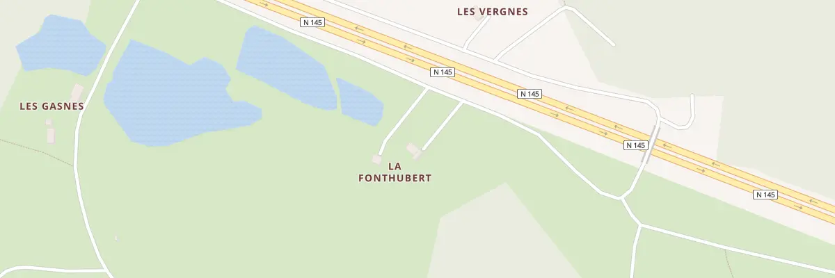 Plan du 2 La Fonthubert à Saint-Sulpice-le-Guérétois