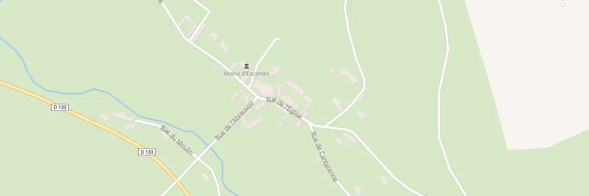 Plan du 5 Rue de l’Eglise à Escames