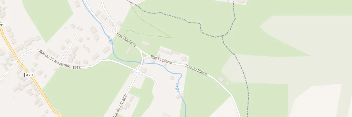 Plan du 6 Rue Dupierre au Quesne