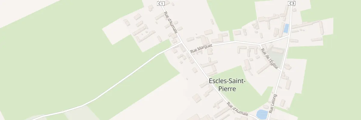 Plan du 9 Rue d’Aumale à Escles-Saint-Pierre