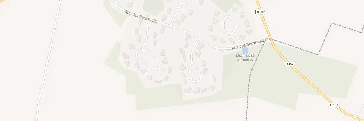 Plan du 8 All des Grives à Montagny-en-Vexin