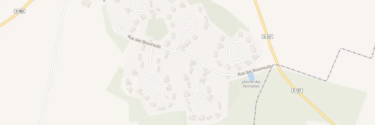 Plan du 2 All des Grives à Montagny-en-Vexin