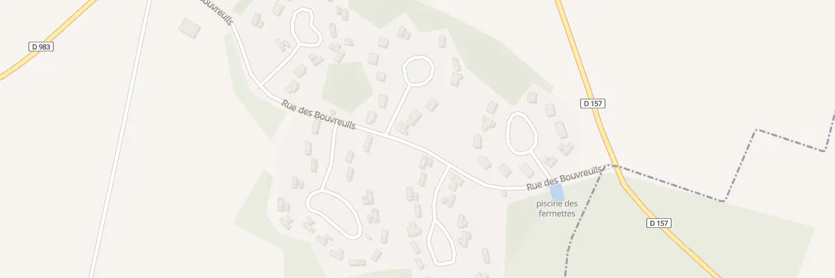 Plan du 2 All des Fauvettes à Montagny-en-Vexin