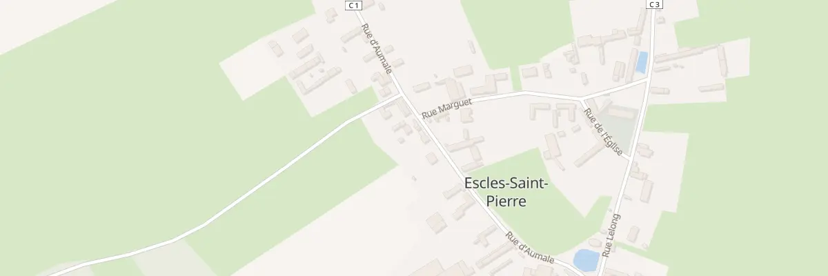 Plan du 7 Rue d’Aumale à Escles-Saint-Pierre