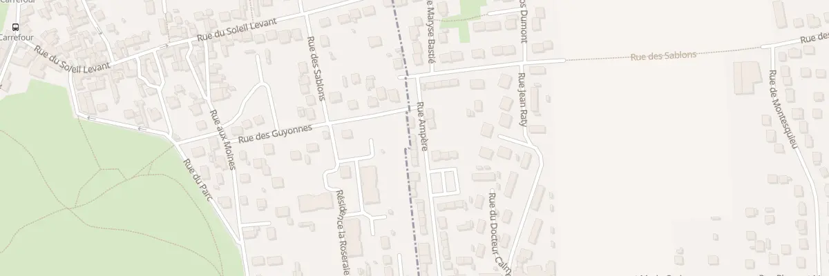 Plan du 18 Rue Ampere à Gargenville