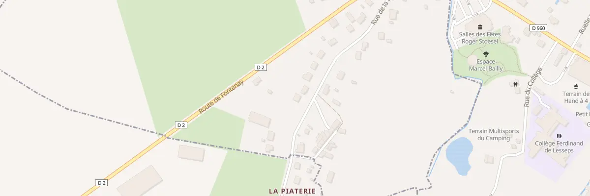 Plan du 15 Rue de la Piaterie à Saint-Florentin