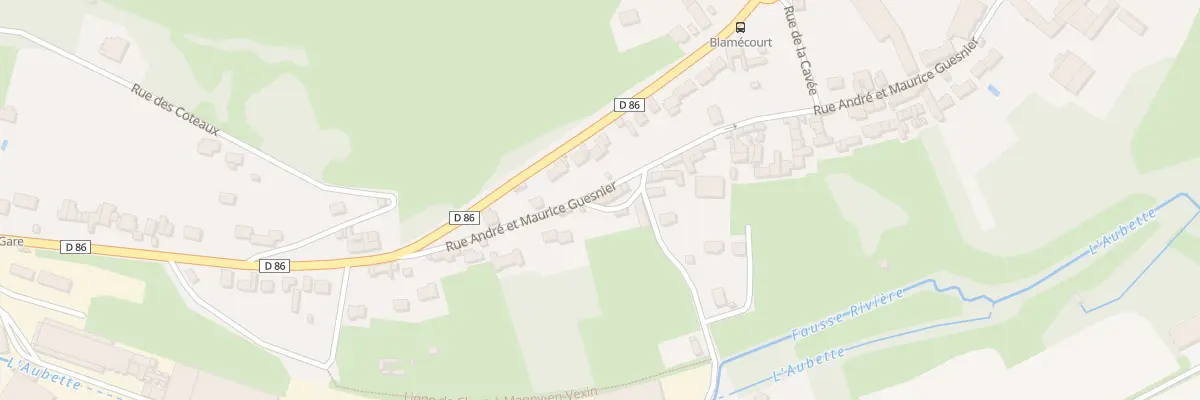 Plan du 14 Rue André et Maurice Guesnier à Magny-en-Vexin