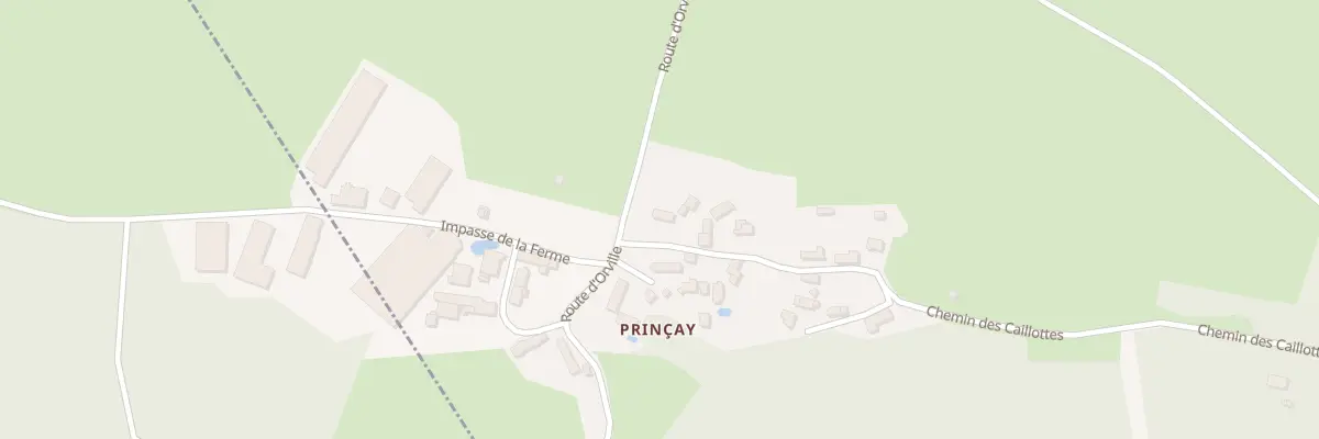 Plan du 5172 Princay à Anjouin