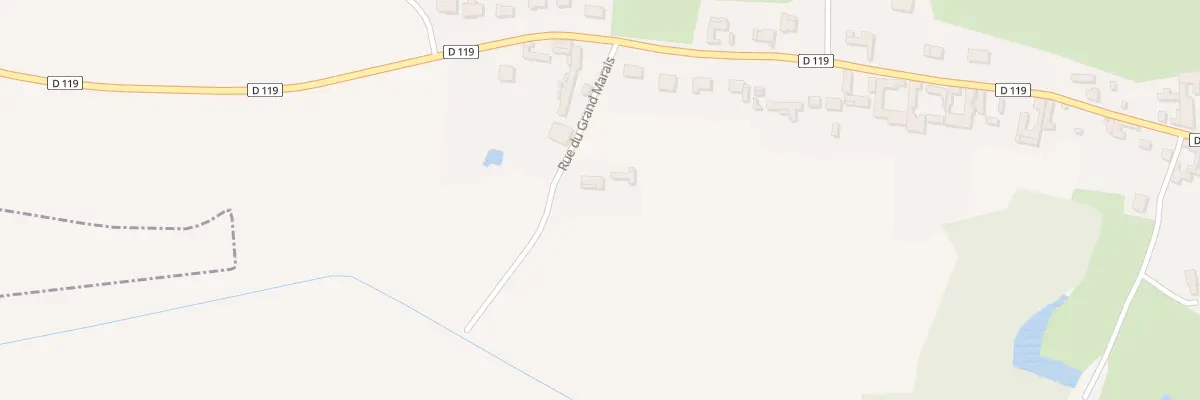 Plan du 3 Rue du Grand Marais à Maintenay