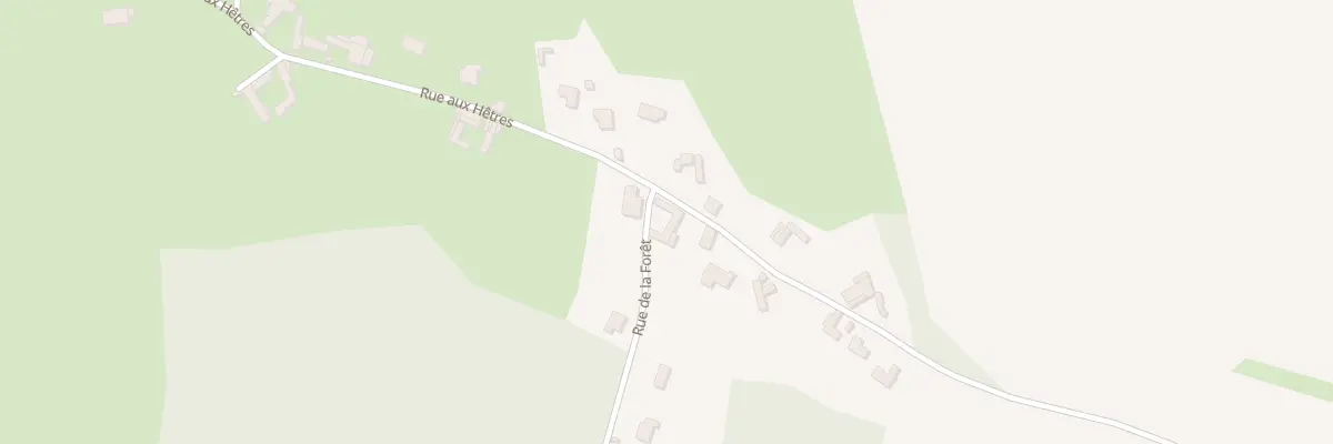 Plan du 86 Rue de la Foret à Parenty