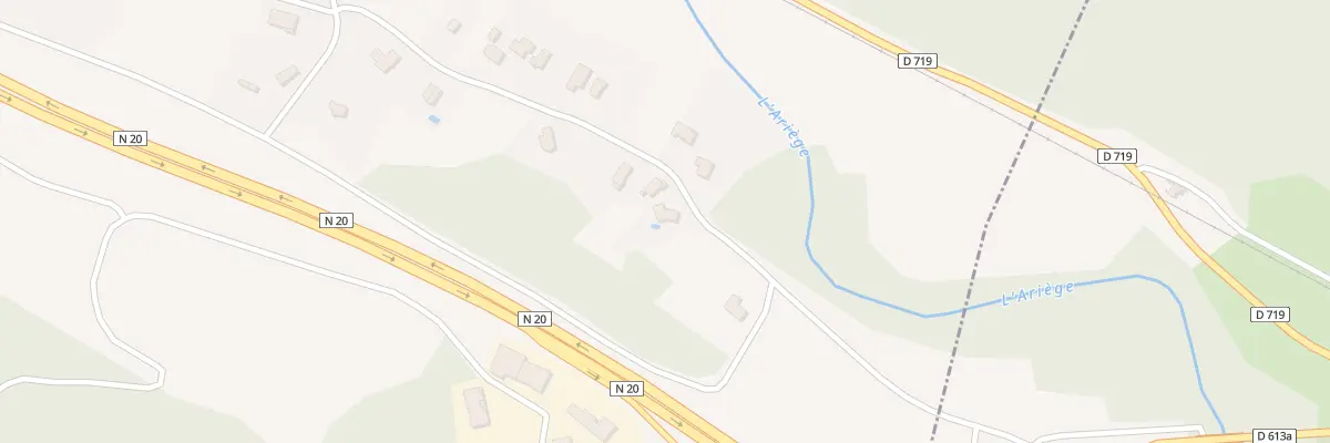 Plan du 5 Colomes à Perles-et-Castelet