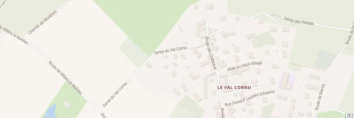 Plan du 5115 Sen du Val Cornu à Autouillet
