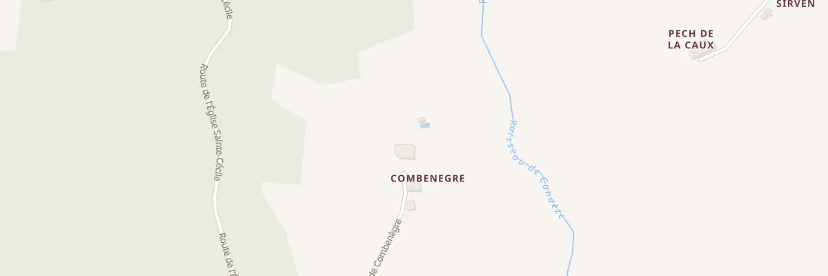 Plan du 5017 Combenegre à Sainte-Cécile-du-Cayrou