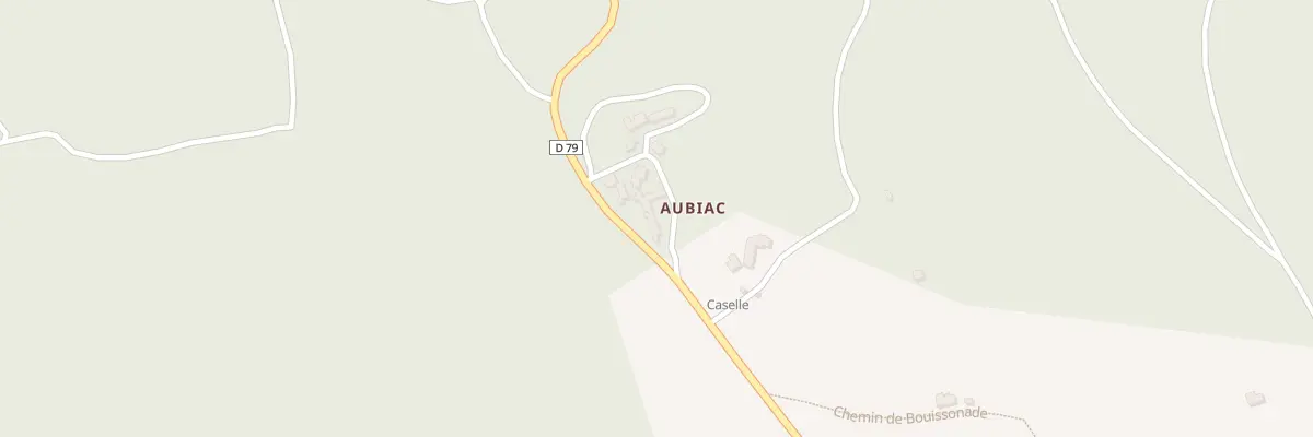 Plan du 115 Aubiac à Calvignac