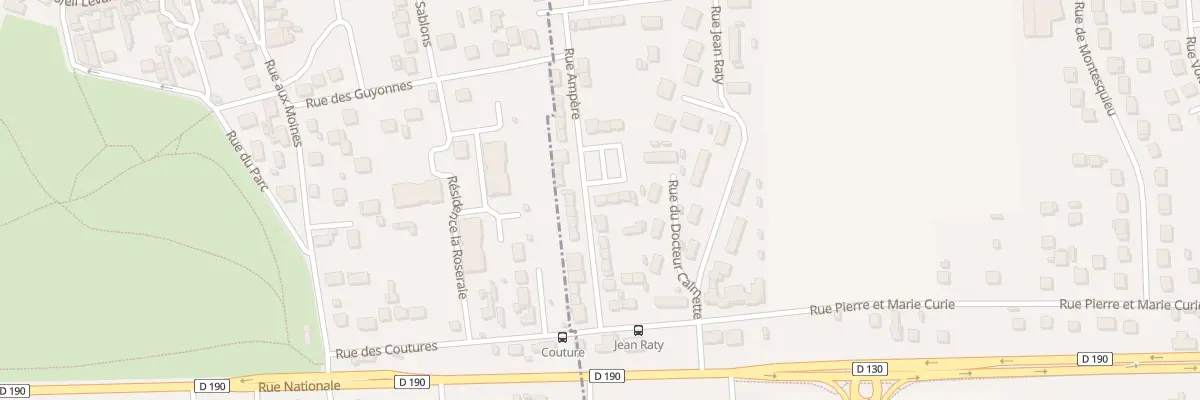 Plan du 8 Rue Ampere à Gargenville