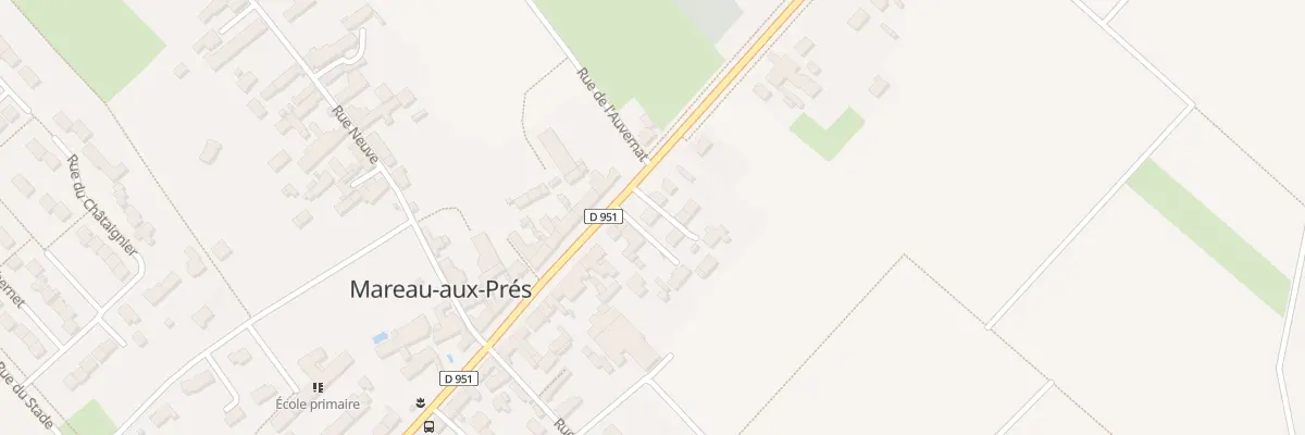 Plan du 640 Rue St Fiacre à Mareau-aux-Prés
