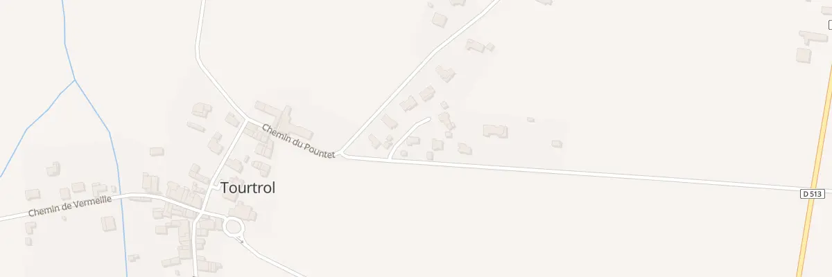 Plan du 89 Lot Garrelongue à Tourtrol