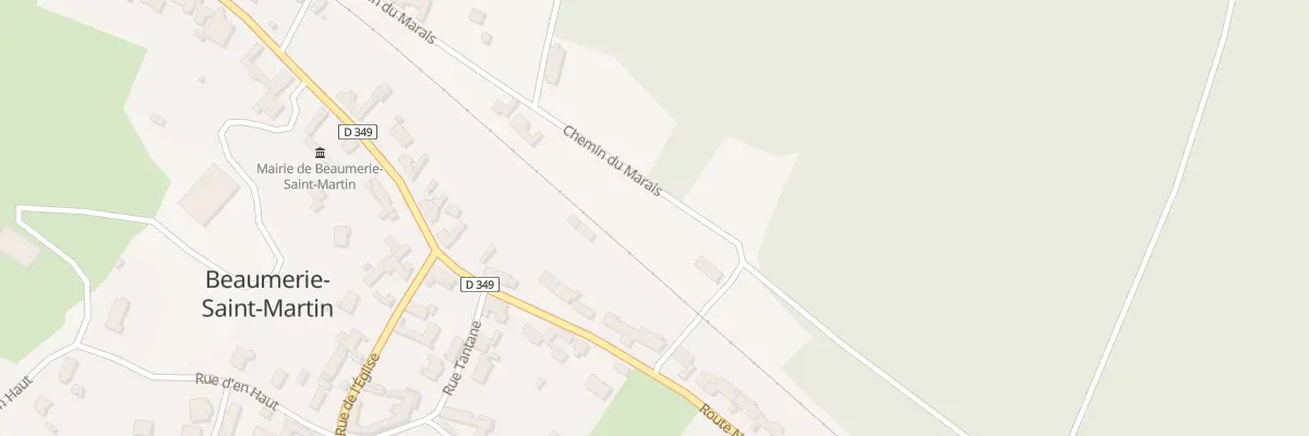 Plan du 12 Rue du Marais à Beaumerie-Saint-Martin