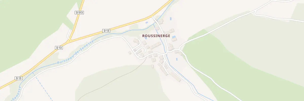 Plan du 126 Hameau de Roussinerge à Dun