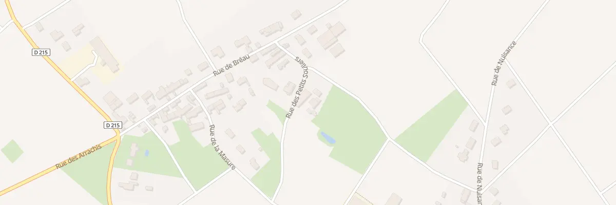 Plan du 85 Rue des Petits Souliers à Mézières-lez-Cléry