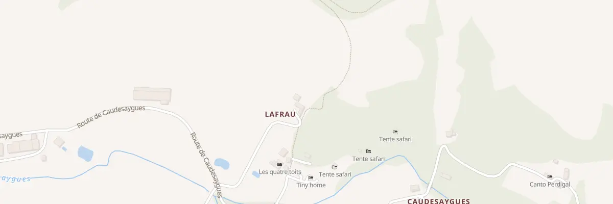 Plan du 5736 Lafrau à Caylus