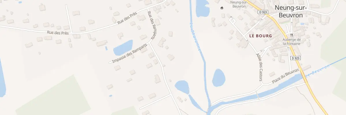 Plan du 13 Rue des Remparts à Neung-sur-Beuvron
