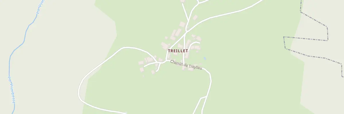 Plan du 5058 Treillet à Beaumont