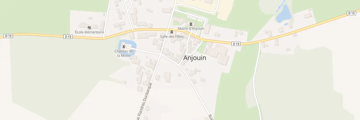 Plan du 86 Rue du Commerce à Anjouin
