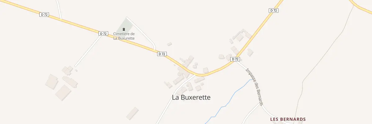Plan du 5020 La Buxerette à La Buxerette