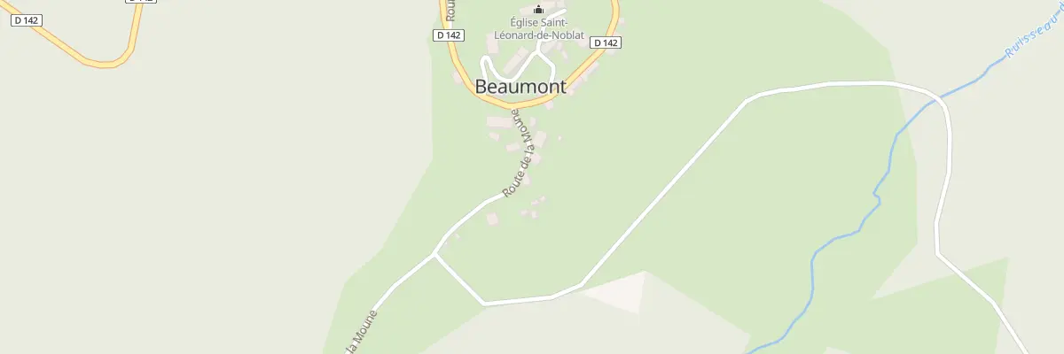 Plan du 5042 Le Bourg à Beaumont