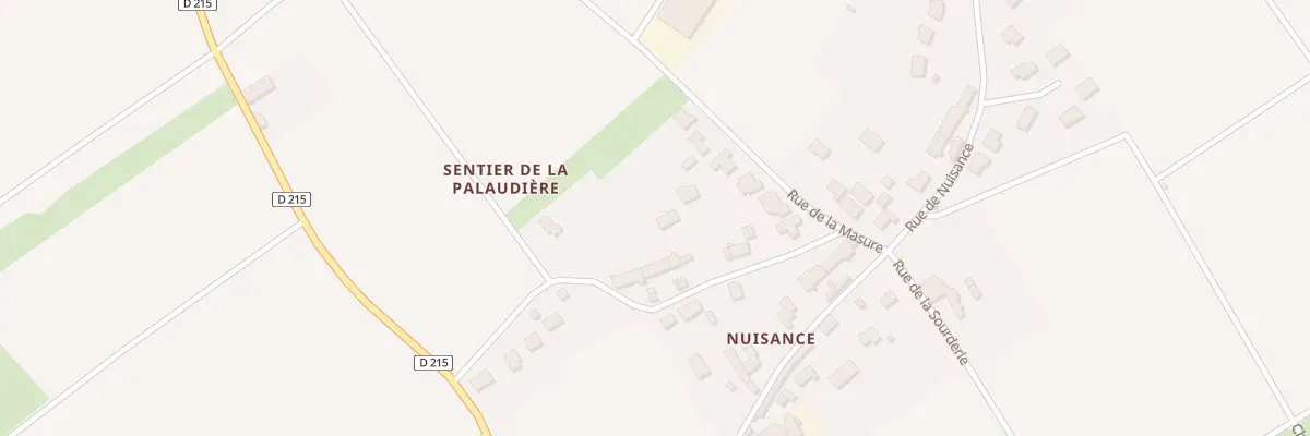 Plan du 229 Rue de la Palaudière à Mézières-lez-Cléry