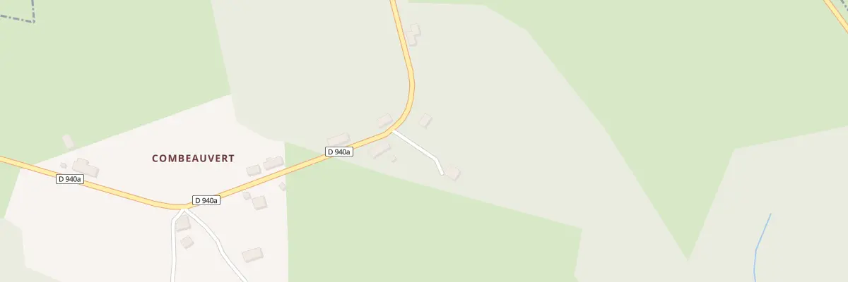 Plan du 16 Combeauvert à Thauron