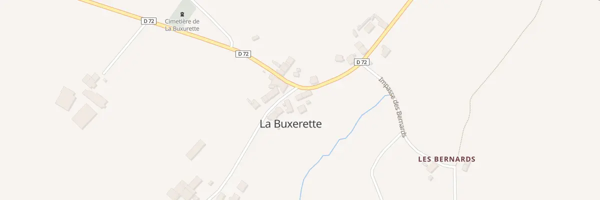 Plan du 5010 La Buxerette à La Buxerette