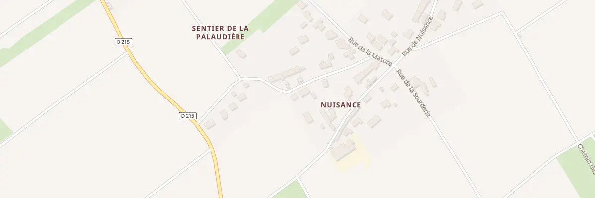 Plan du 190 Rue de la Palaudière à Mézières-lez-Cléry