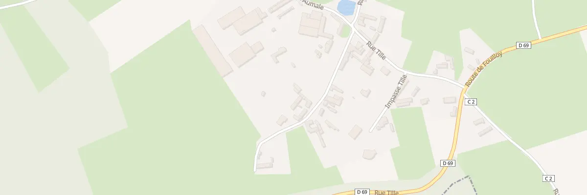 Plan du 8 Rue Verte à Escles-Saint-Pierre