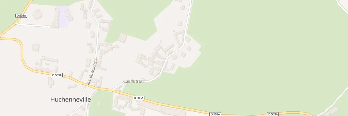 Plan du 10 Rue du Huit Mai à Huchenneville