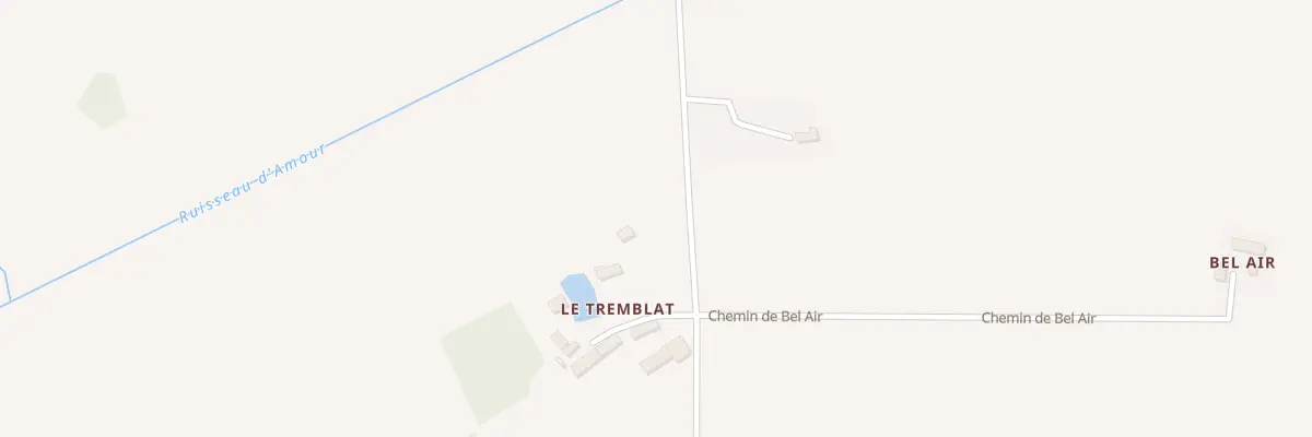 Plan du 5181 La Piece du Tremblat à La Champenoise