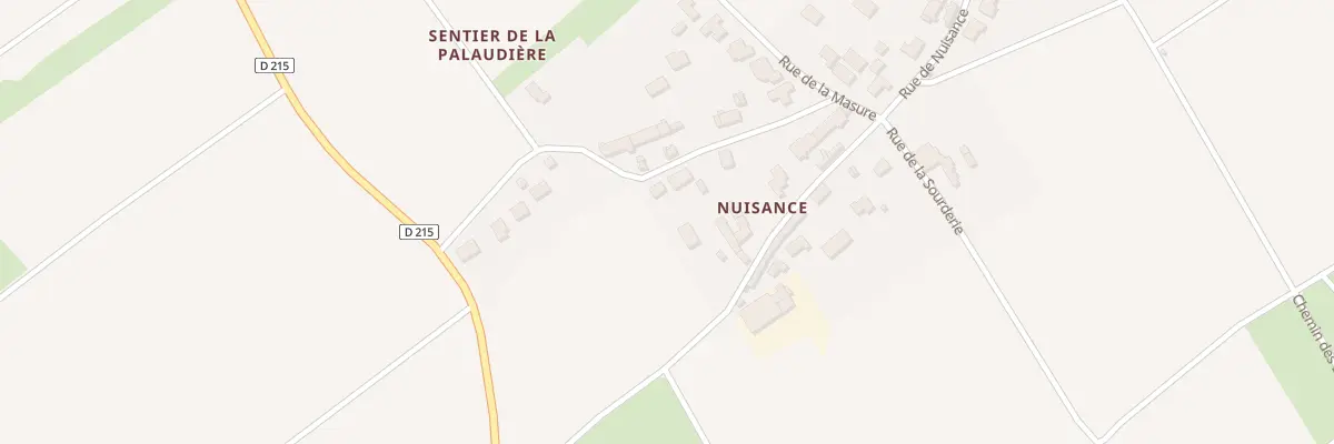 Plan du 180 Rue de la Palaudière à Mézières-lez-Cléry