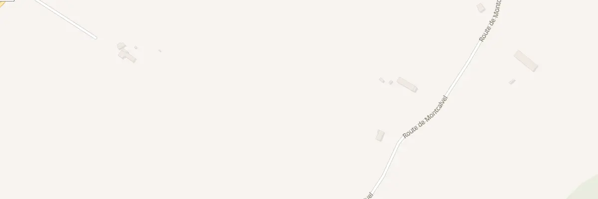 Plan du 1 Rte de Montcalvel à Maurens