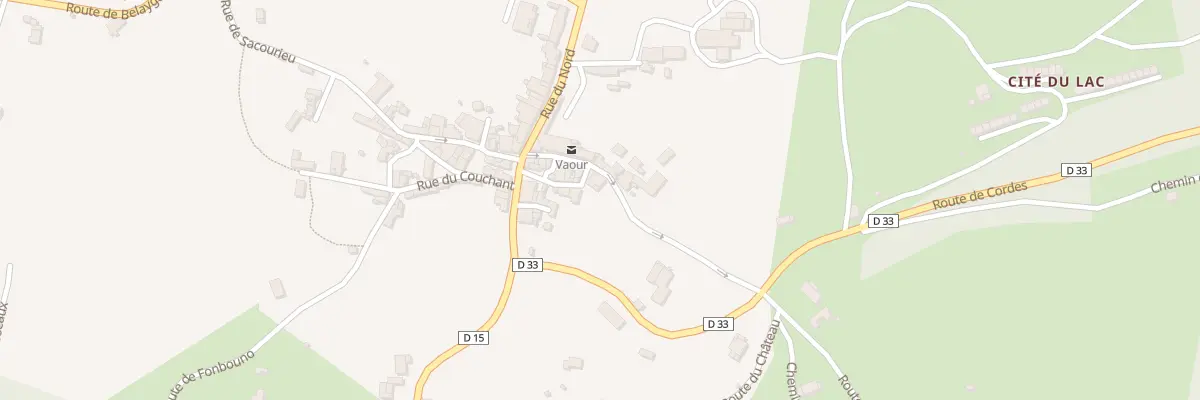 Plan du 4 Rue du Sabotier à Vaour