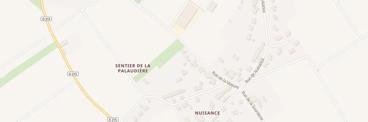 Plan du 410 Rue de la Masure à Mézières-lez-Cléry