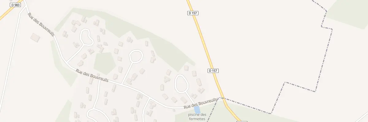 Plan du 10 All des Alouettes à Montagny-en-Vexin