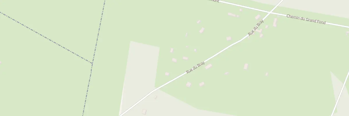 Plan du 49 Rue du Bray à Senantes
