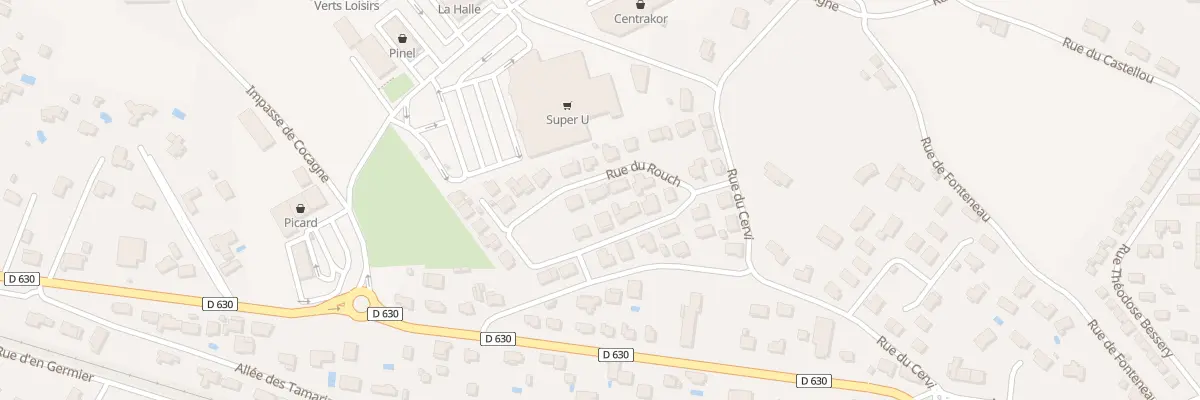 Plan du 14 Rue du Rouch à Lavaur